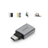 Unitek Y-A025CGY adapter USB-C do USB (żeński), aluminium, OTG do smartfona