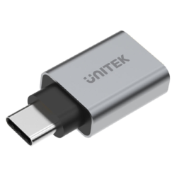 Unitek Y-A025CGY adapter USB-C do USB (żeński), aluminium, OTG do smartfona