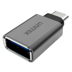 Unitek Y-A025CGY adapter USB-C do USB (żeński), aluminium, OTG do smartfona
