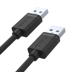 Unitek czarny przewód USB 2.0 AM-AM męsko-męski 1,5m, do dysku, podkładki