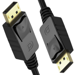 Unitek czarny kabel przewód Displayport 1.2 M/M 1,5m, do 4K
