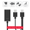 Unitek Y-279 czarny przedłużacz, wzmacniacz sygnału USB 2.0 kabel 20m