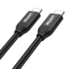 Unitek Mobile czarny kabel, przewód 2m PD USB-C 100W USB 2.0, oplot