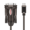 UNITEK Y-1105K adapter konwerter z USB-C do RS-232 kabel 1,5m