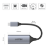 Unitek Adapter, karta sieciowa LAN USB-C 3.1 Gen 1 - RJ45 1000Mbps 1Gbps