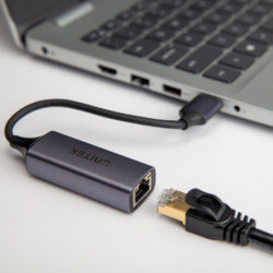 Unitek Adapter, karta sieciowa LAN USB-C 3.1 Gen 1 - RJ45 1000Mbps 1Gbps