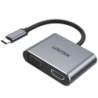 Unitek Hub USB-C do HDMI 2.0 4K 60Hz, VGA, USB-A i PD 100W D1049A