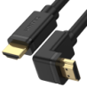 Unitek czarny przewód, kabel kątowy HDMI 2.0 270 stopni 4K 60Hz 3m