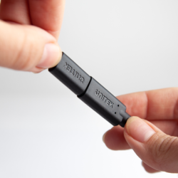 Unitek czarny kabel, Przedłużacz USB-C 10Gbps 4K 60Hz, PD 100W 1,5 m