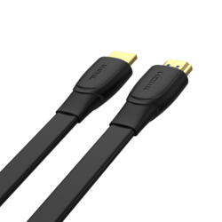 Unitek czarny przewód kabel High Speed HDMI 2.0 4K 60Hz płaski 1m HDCP2.2