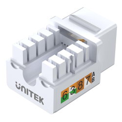 Unitek moduł Keystone port RJ-45 (8P8C) Cat 6 UTP lub Cat 5e