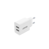 Unitek biała ładowarka 2x USB-A 12W 5V/2.4A