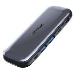 Unitek Storage Hub USB-C z miejscem na dysk M.2, HDMI 4K 60Hz, PD 100W