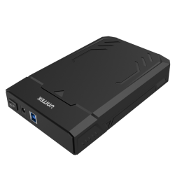 Unitek czarna Obudowa do dysku USB 3.1 do HDD 2,5, 3,5 SATA UASP + zasilacz