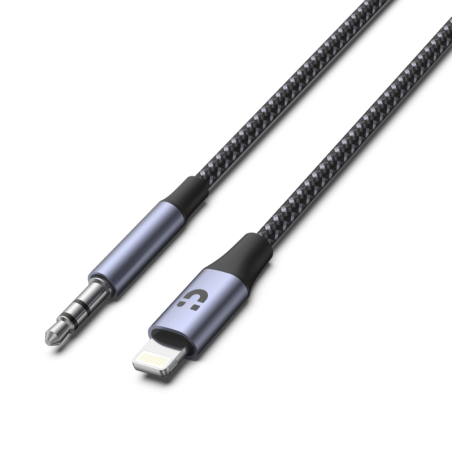 Unitek przewód kabel Lightning na mini jack 3,5 mm (M) 1m Hi-Fi AUX