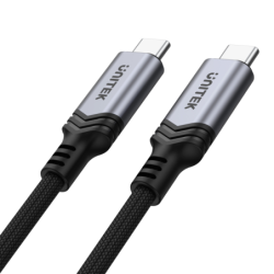 Unitek Kabel przewód USB-C do USB-C do ładowania PD 240W, 2 m, QC, 48 V/5 A