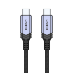 Unitek Kabel przewód USB-C do USB-C do ładowania PD 240W, 2 m, QC, 48 V/5 A