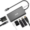 Unitek Hub USB-C 3.1 do 8w1 z PD 100W HDMI 4K, VGA, RJ45, czytnik SD, audio