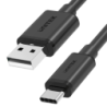 Unitek czarny przewód kabel USB-A na USB-C 2.0 480 Mbps 1m