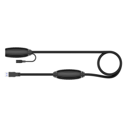 Unitek czarny przedłużacz, wzmacniacz sygnału, USB 3.1 Gen 1 15m