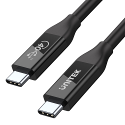 Unitek przewód kabel USB-C 4.0 PD 100W 40Gbps 8K 60Hz, 4K 120Hz 0,8 m