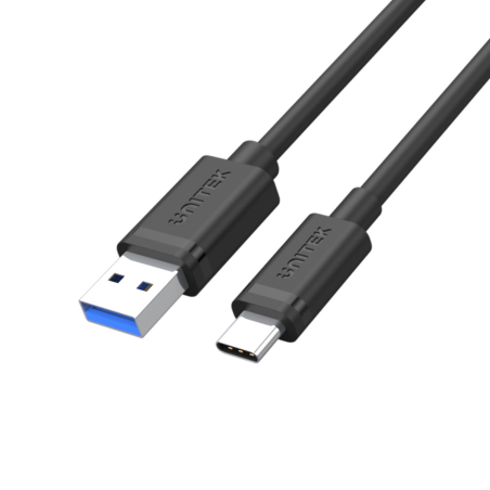 Unitek czarny kabel przewód USB 3.1 typ A do USB-C M-M 1,5m