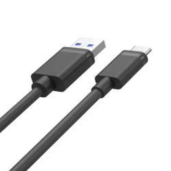 Unitek czarny kabel przewód USB 3.1 typ A do USB-C M-M 1,5m