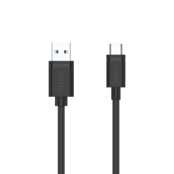 Unitek czarny kabel przewód USB 3.1 typ A do USB-C M-M 1,5m