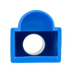 Unitek Osłona wtyku kabli LAN - RJ45, 6 mm 100 szt. niebieskie do cat 5 i 6
