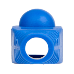 Unitek Osłona wtyku kabli LAN - RJ45, 6 mm 100 szt. niebieskie do cat 5 i 6