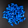 Unitek Osłona wtyku kabli LAN - RJ45, 6 mm 100 szt. niebieskie do cat 5 i 6
