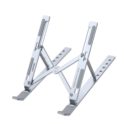 Unitek podstawka pod laptopa, składana, aluminium, 6 stopni regulacji