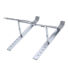 Unitek podstawka pod laptopa, składana, aluminium, 6 stopni regulacji