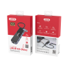 Unitek Hub aluminiowy USB-C 3.1 na RJ-45 3xUSB-A HDMI 1.4 4K 30Hz PD 100W