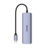 Unitek Hub USB-C 3.1 na 4 x USB-C, 5 Gbps, aluminiowy, Plug&Play
