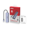 Unitek Hub USB-C 3.1 na 2 x USB-A, 2 x USB-C, 5Gbps, aluminiowy, Space Grey