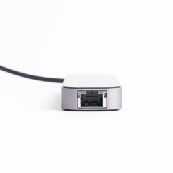 Unitek Hub aluminiowy USB-C 3.1 na RJ-45 3xUSB-A HDMI 1.4 4K 30Hz PD 100W