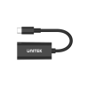 Unitek czarny adapter USB-C na HDMI 2.0, 4K 60Hz HDCP 2.3, Plug&Play