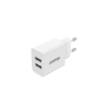 Unitek biała ładowarka 2x USB-A 12W 5V/2.4A