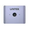 Unitek Dwukierunkowy przełącznik DP 1.4 8K 60Hz 2-na-1 2 źródła do 1 ekran