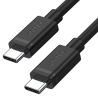 Unitek przewód / kabel czarny USB-C do USB-C 1m