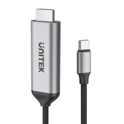 Unitek kabel przewód USB-C na HDMI 4K 60Hz, 1,8 m HDCP 2.3