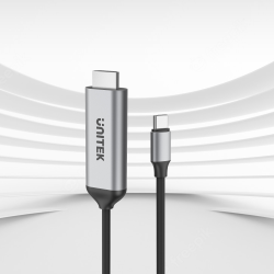 Unitek kabel przewód USB-C na HDMI 4K 60Hz, 1,8 m HDCP 2.3