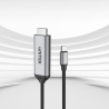 Unitek kabel przewód USB-C na HDMI 4K 60Hz, 1,8 m HDCP 2.3