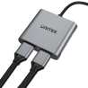 Unitek Adapter USB-C na 2x HDMI 4K 60Hz MST HDCP2.2