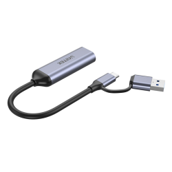 Unitek Grabber video USB-C/A, 4K 30Hz HDMI 1.4b, wyjście 1080p 30Hz
