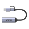 Unitek Grabber video USB-C/A, 4K 30Hz HDMI 1.4b, wyjście 1080p 30Hz
