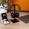 Unitek czarny stojak na słuchawki OT168BK