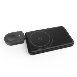 Unitek ładowarka indukcyjna 48W + powerbank 5000mAh, USB-C, USB-A