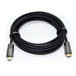 Unitek czarny przewód kabel optyczny HDMI 2.0 AOC 4K 60Hz 10m, 7.1, 18Gbps